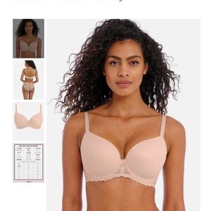 Freya Blush Lace Trim Bra